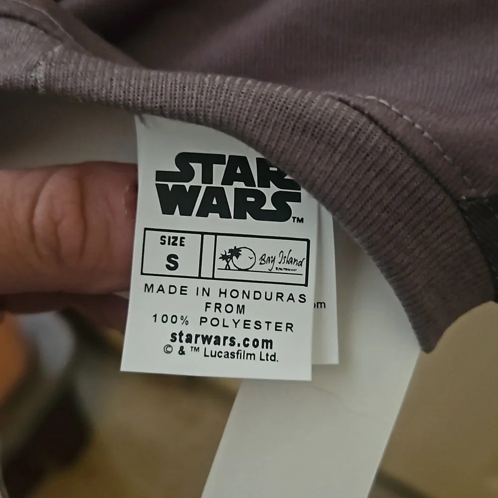 STAR WARS THE MANDALORIAN DOG TEE: NEW WITH TAGS: SIZE S